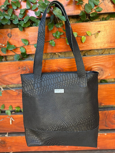Cartera Alma anaconda negra