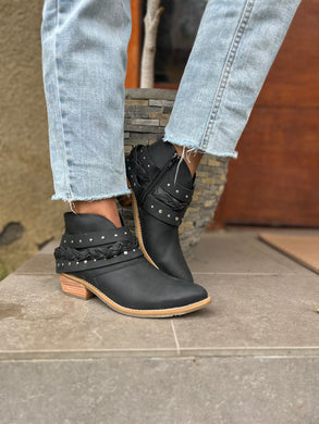 Botín Valentina negro