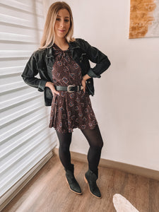 Botín Agustina negro
